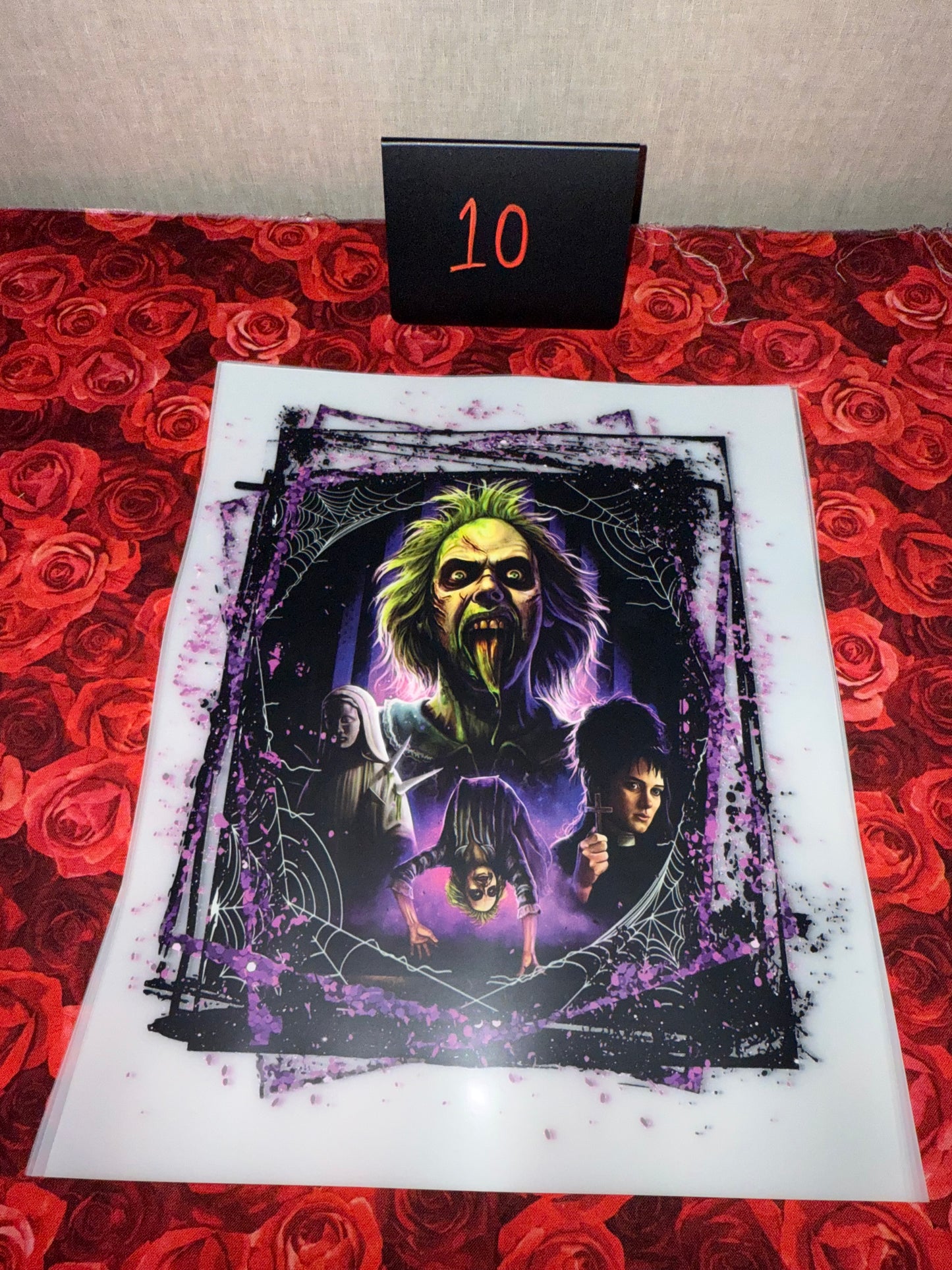 Beetle j Direct to film heat press transfer